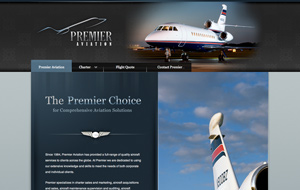 Premier Aviation Website