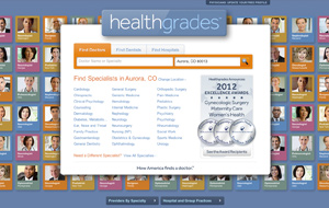 HealthGrades Website